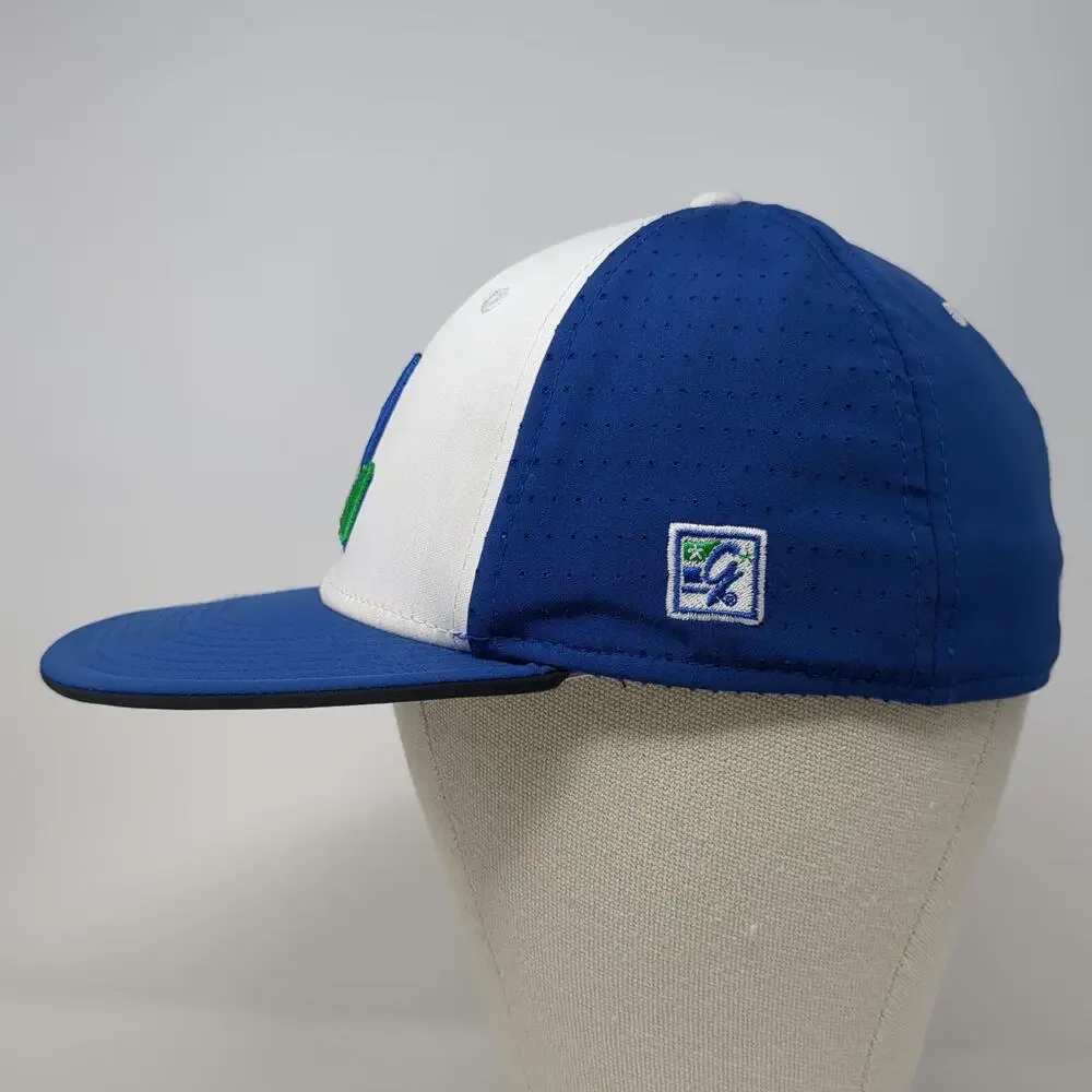 The Game Baseball Cap Blue S Idaho Ignite Cross Flag American Flag Hat